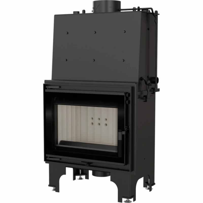 Teplovodná krbová vložka AQUARIO M12 s dvojitým sklom GLASS a dochladzovacou špirálou 1