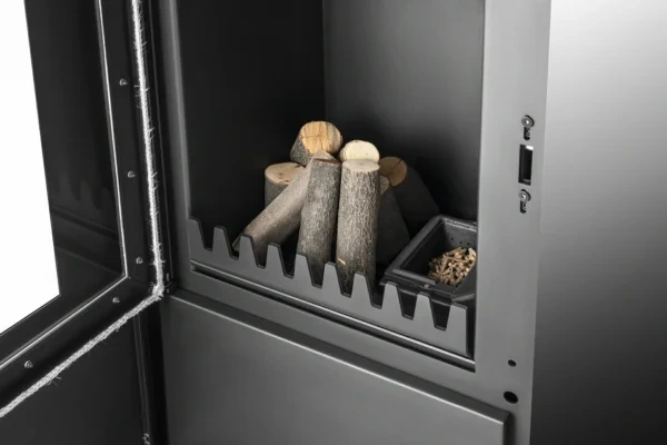 TEBA TP 30F kachle na pelety a drevo s teplovodným výmenníkom 1