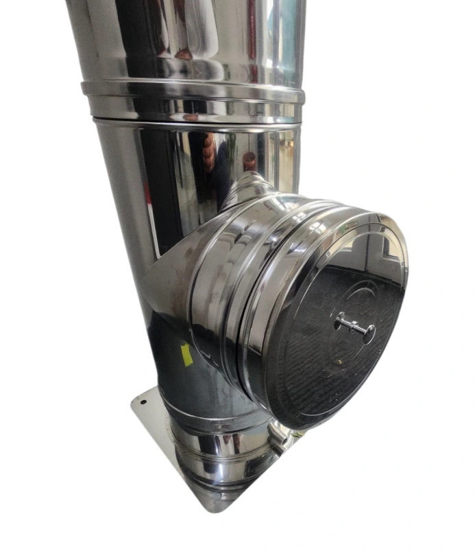 Trojvrstvový nerezový komín Dn 150/250mm AISI 316L 6