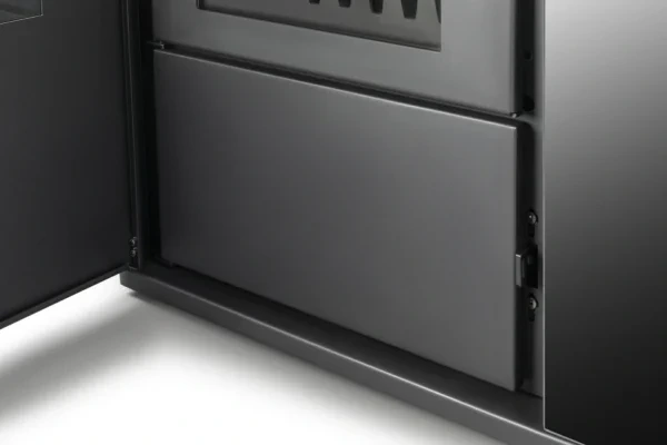 TEBA TP 30 kachle  na pelety a drevo s teplovodným výmenníkom 6