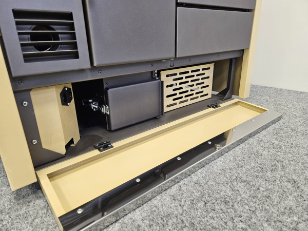 RUMELIA sporák na pelety 9KW- teplovzdušné vykurovanie+rozvod 3