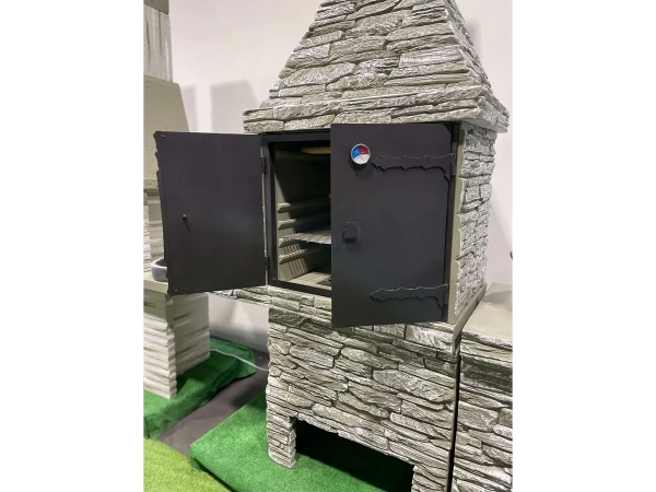 Betónový gril - udiareň a sporák ORAVA 4